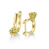 6.5mm Fashion Classic Six Prong Setting Moissanite Earrings D VVS1 Delicate Exquisite Jewelry