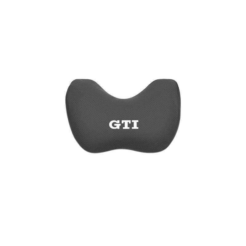 Car Seat Safety Headrest Pad Auto Emblem Neck Pillow For VW Golf T‑Roc Tiguan Polo ID.4 ID.7 Passat T‑Cross Taigo Atlas Beetle
