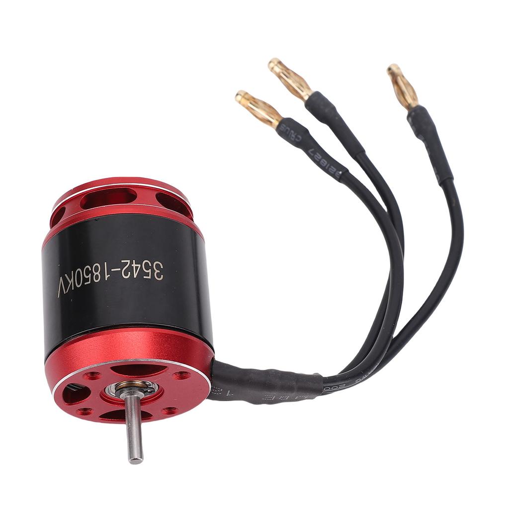 RC Low Linearity Brushless Outrunner Motor Replacement for Axial SCX10 1 10 4.0 Banana Plug 1850KV RC Crawler Outrunner