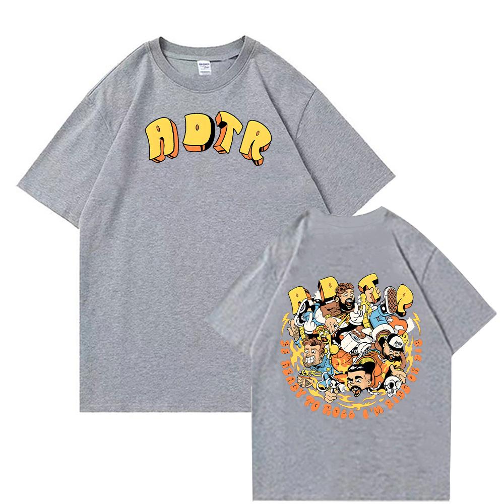 A Day To Remember All My Friends T-shirt Merchandising Band Punk Rock T-shirt Grafica Estiva Donna Uomo Cotone Manica Corta Casual Vestibilità Larga