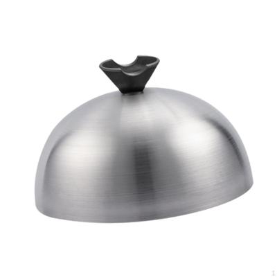 Burger Cover Basting Practical Stainless Steel Griddle Dome Cheese Melting for Teppanyaki
