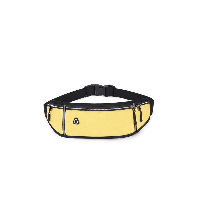 Waterproof Running Waist Belt Adjustable Unisex Elastic Slim Phone Holder for Outdoor Sports Travel and Hiking
