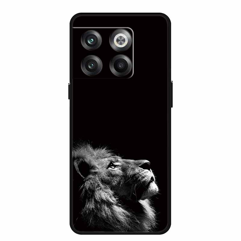 For OnePlus 10T 5G Case 1+10Pro Wolf Lion Soft TPU Silicone Back Case for OnePlus10 Pro 5G Cover Bumper Coque OnePlus 1+10T Capa