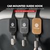 Universal Car Suede Hook High-Quality Headrest Storage Hanger For Volkswagen VW Scirocco Jetta Beetle Golf 4 5 6 Passat Polo B5