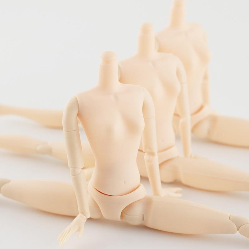 Movable Joints Female Doll Body 26cm 1//6 Naked Nude Body Princess Doll Toy New