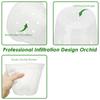 Orchid Flower Pot Breathable Clear Orchid Planting Pot with Holes for Indoor Outdoor