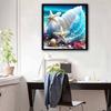 New Arrival 5D DIY Full Circle Diamond Painting "Conch" Embroidery Cross Stitch Home Decor Gift