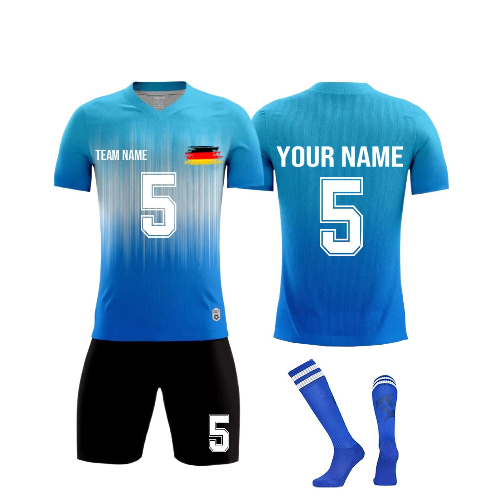 

Футбольная форма из трех частей для взрослых и детей своими руками S