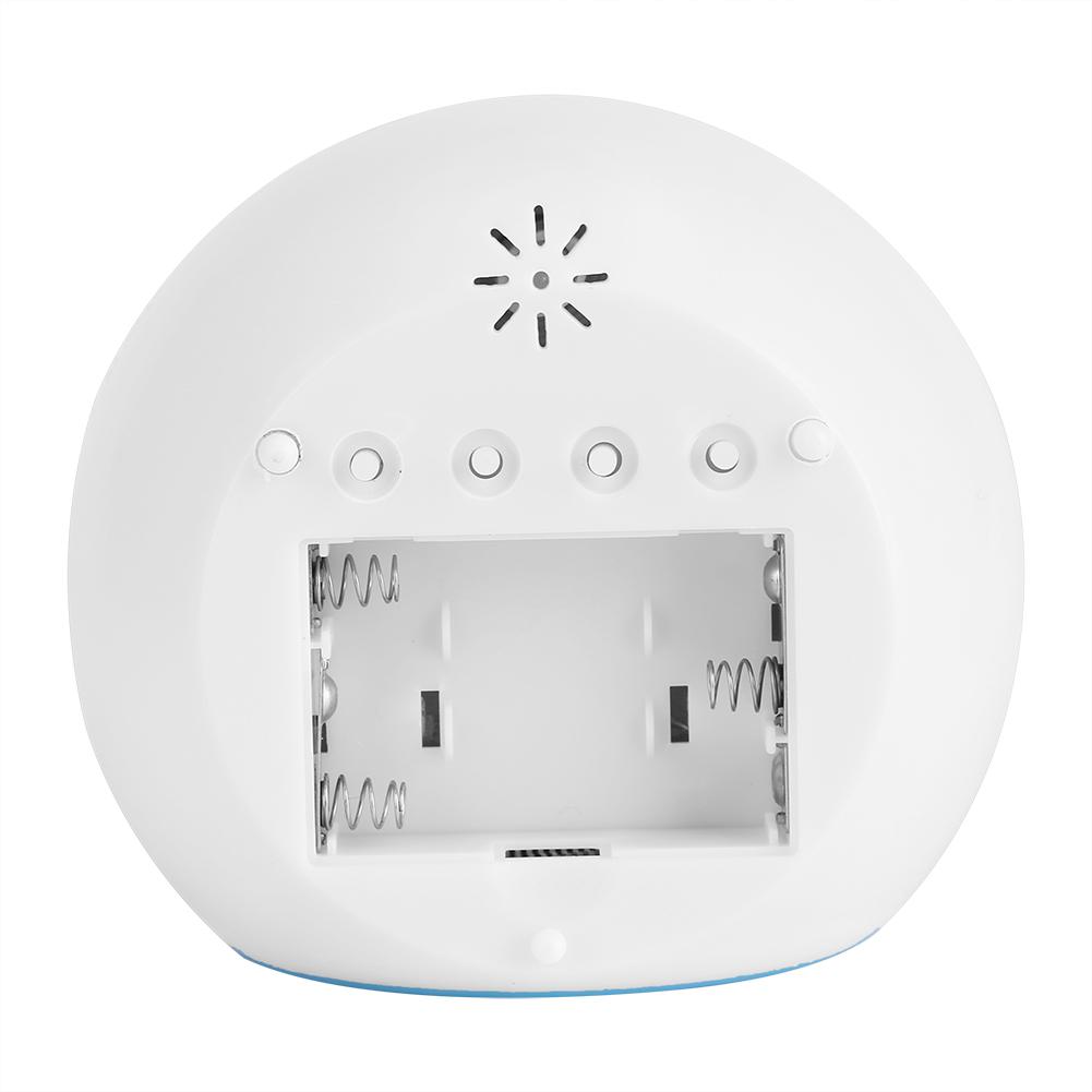 

LED 7 Colors Change Alarm Clock Wake Up Light Clock Digital Display