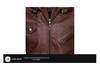 Youth Black Leather Jacket with Stand Collar and Zipper Welt Pockets, Hooded Winter Design, Straight Hem - In Stock