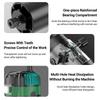 Wood Router Tool Electric Hand Trimmer Laminate Milling Engraving Hand Machine Joiner Cutting Palmming Tool 30000RPM 800W Slotting Carving 6.35mm Coll