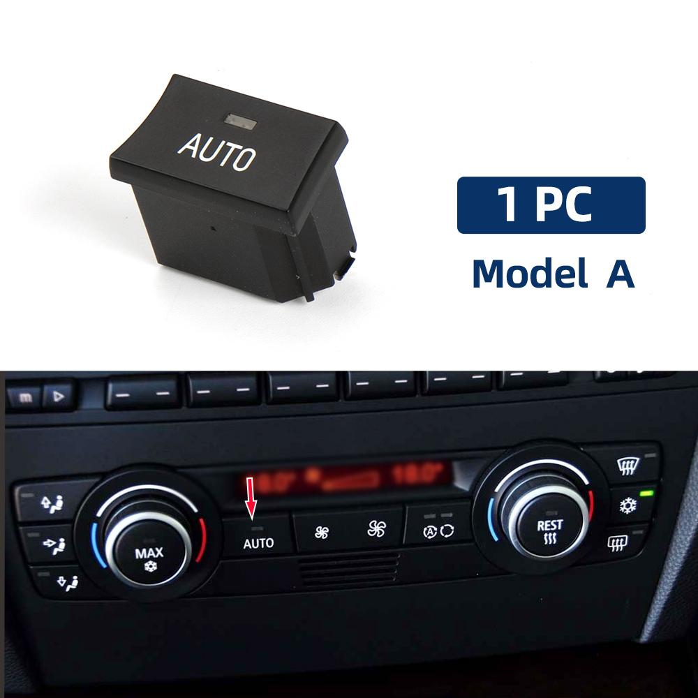 64119344143 For BMW 1 3 Series X1 X3 E90 E91 E87 Air Conditioner AC Temperature Control Button Keys Rotary Knob Replacement