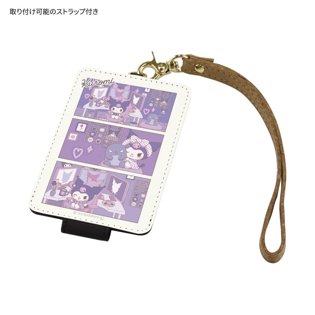 Gourmandies Sanrio Characters IC Card Case Kuromi SANG-282KU