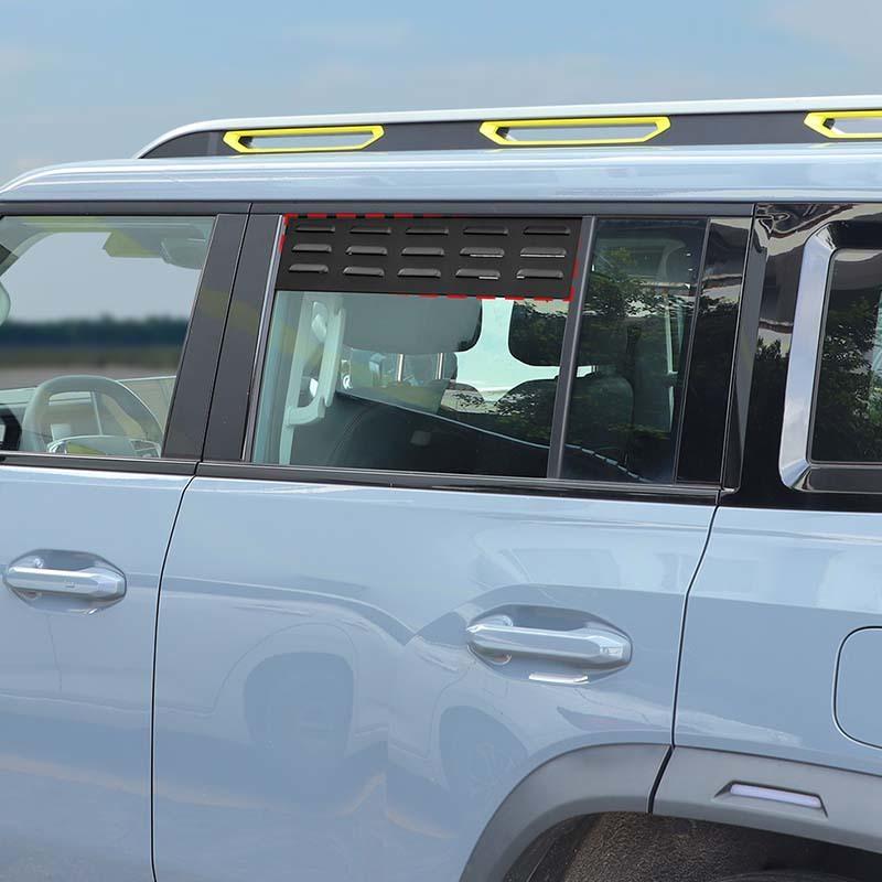 Panou de Ventilație Jaluzea Lunetă Spate Pentru Jetour Traveler 2023up Pentru Jetour Shanhai T2 2024 Up Versiune 4 Uși Accesorii Exterioare Auto