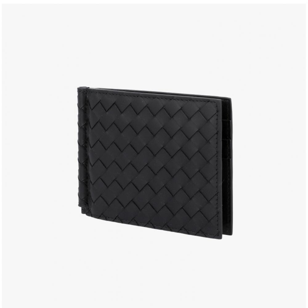 Bottega Veneta 123180 V47w1 8966 Intrecciato Folder Money Clip