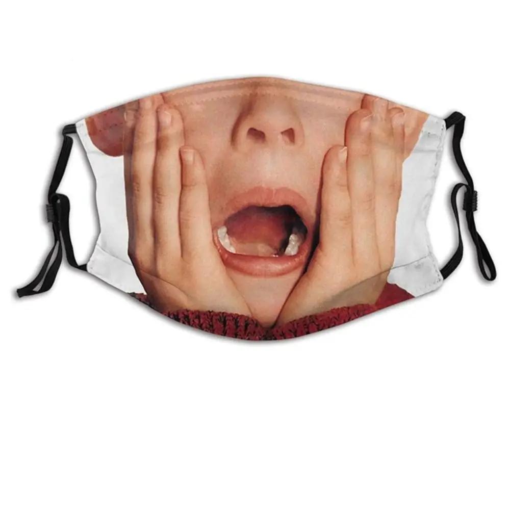 3D Three-dimensional Mask Personality Creative Social Funny Imitation Facial Expression Dance Cotton Printed Mask