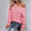 Women's T-Shirt Vintage Floral Print Round Neck Loose Long Sleeve Mid-Length Thumb Leak Top