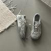 Fashion versatile splicing mesh hollow outdoor wind mountaineering casual shoes women's summer new casual