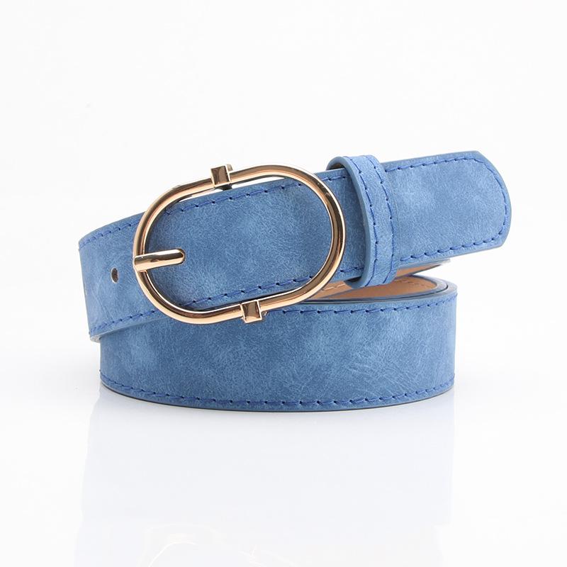 Women's Stylish Soft Jeans Belt with Alloy Pin Buckle