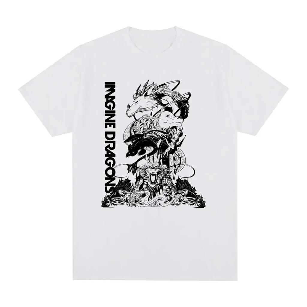 Imagine Dragons Vintage T-shirt Cotton Boyfriend Cool Fashionable Harajuku Men T Shirt New Tee Tshirt Womens Tops