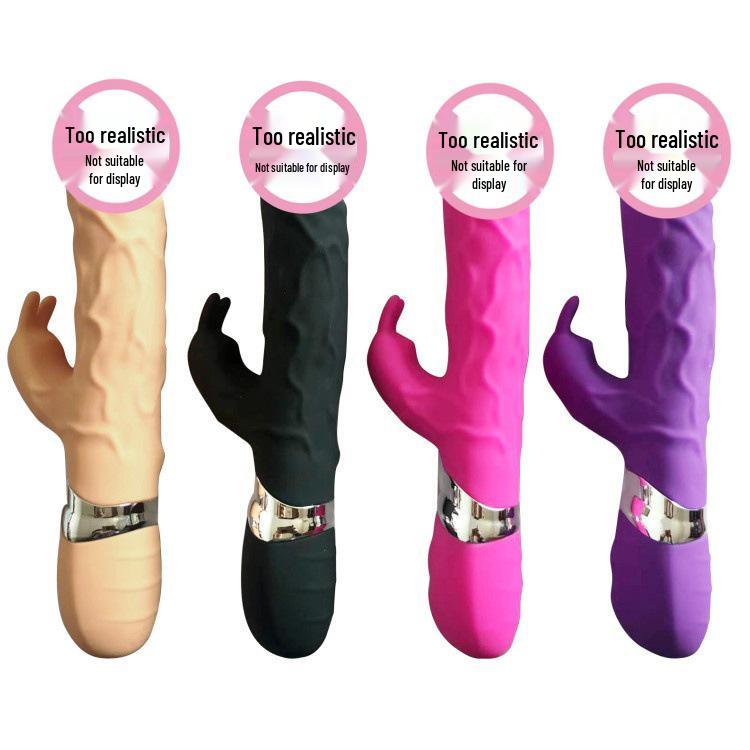 Silikon Hasenvibrator - Weiblicher Massage Masturbator