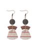 Bohemian Multi-layer Patchwork Geometric Cork Earrings