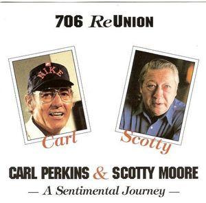 

CD CARL PERKINS SCOTTY MOORE 706 Reunion A Sentimental Journey BMCD192 Belle 1992 US Rock Used
