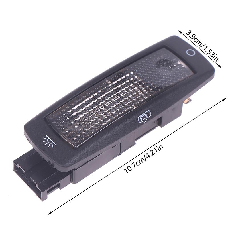 1Pcs Interior Rear Reading Dome Light For Golf 4 Gti Bora Mk4 Jetta A4 Passat B5 Tiguan 5N Beetle Skoda Fabia Seat 3B0947291