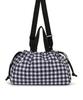 CITY DRAWSTRING BAG E/W /1084/Uptown Gingham/Black