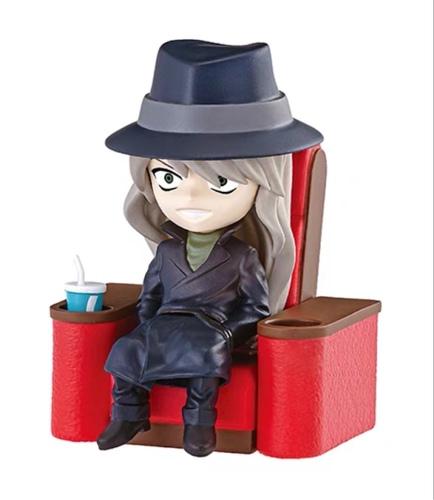 Genuine Detective Conan Movie Theater Scene Ornament Doll Edogawa Kudo Shinichi Jimmy Kudo Action Figure Model Toys