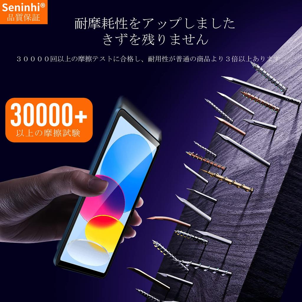 Compatible with iPad Generation Tempered Glass Screen Protector with Guide Frame Made with Japanese Asahi Compatible with iPad 10th Generation 2022