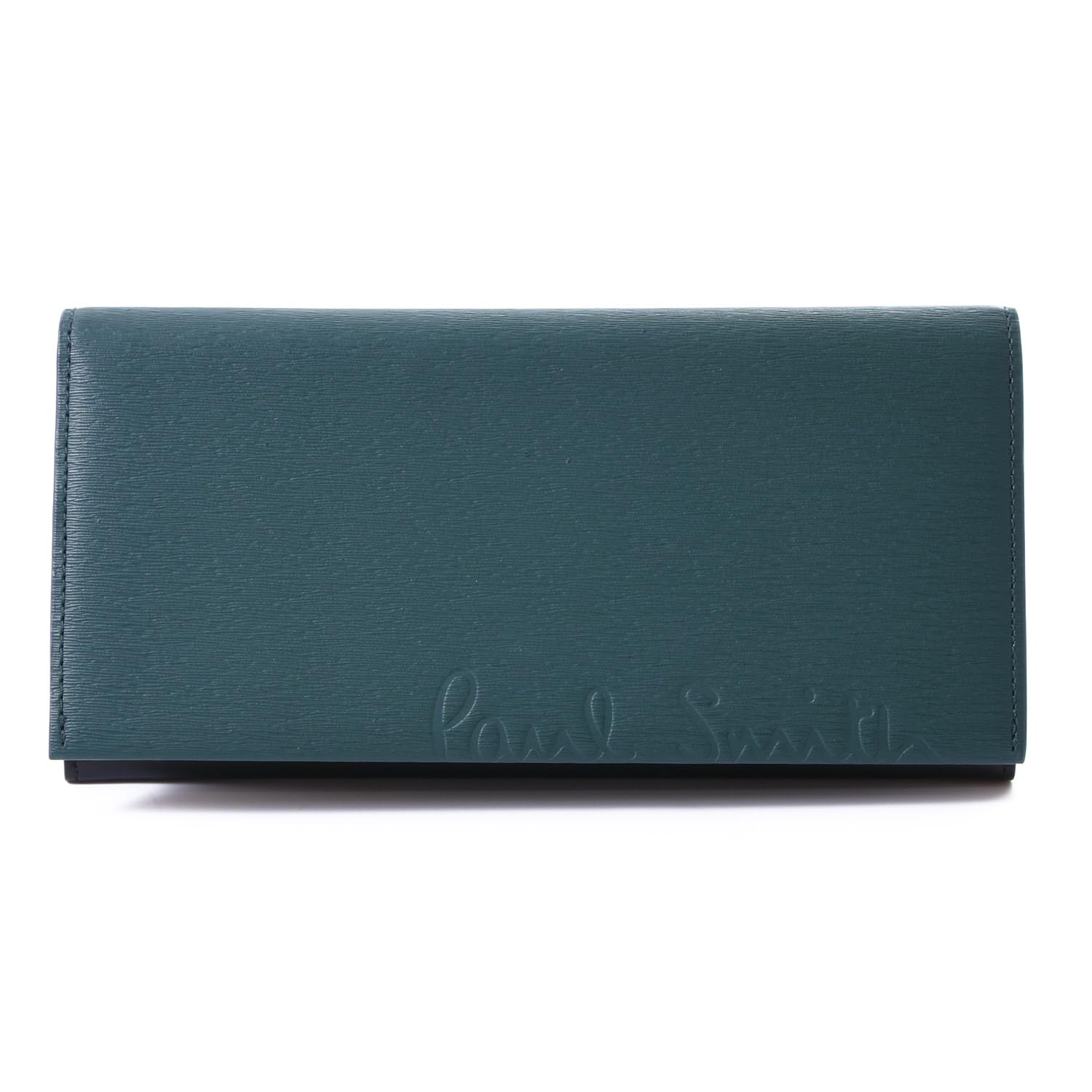 

Paul Smith Cropped Logo Leather Long Wallet Set Dark with Original Storage Care and Shopping Bag 553408 Men s (No Personalization, Green) Box, Cloth,