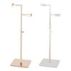 Metal Bag Display Stand, Adjustable Bag Display Rack Handbag Display Stand with
