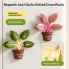 2Pcs Sealing Clip Reusable Food Bag Sealing Clip Creative Refrigerator Magnet Moisture-Proof Kitchen Household Snack Storage