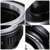 CONCEPT Mount Adapter Converts M42 mount lenses to Micro Four Thirds mounts for Micro enabling infinity K&F M42-M4/3 4/3 cameras, focus.