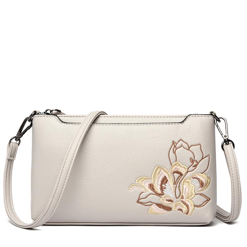 Embroidered Floral Women's Crossbody Clutch - 2025 New Chinese Style