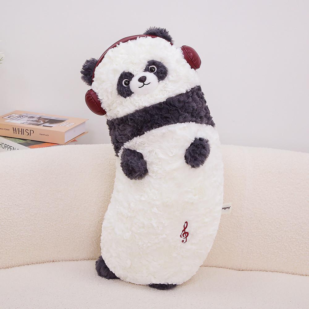 Cute Cartoon Bear Plush Pillow With Polyester Filling For Children Bedside Comfort