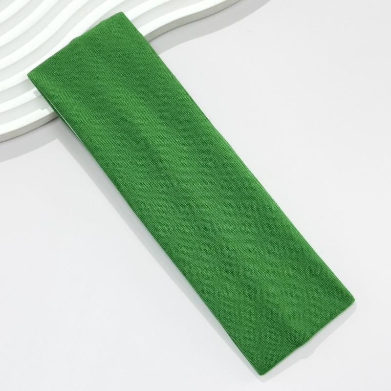 Pure Color Widened 7CM Hairband with High Elasticity, Suitable for Sports, Headscarf, Yoga, Hair Accessory
