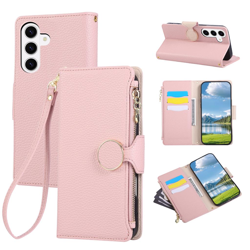 Leather Case for T-Mobile Revvl 8 Pro/T-Mobile T Phone 3 Pro/Telekom T Phone 3 Pro RFID Blocking