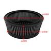 Replacement Motorcycle Air Cleaner Filter Round Tall Aluminum Filter Element for Harley Touring FXDLS Softail Trike