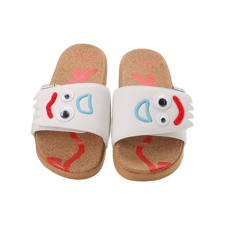 Disney x Li Ning Quiet Slide Slippers Women's Champagne White AGAS022-1