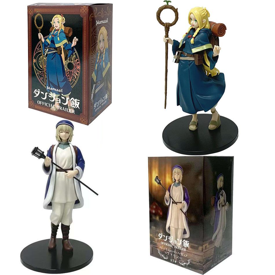 17CM Anime Dungeon Meshi Figure Marcille Donato Standing Delicious Doll Model Toys Gift PVC in desktop ornament birthday Entertaining Play Safe