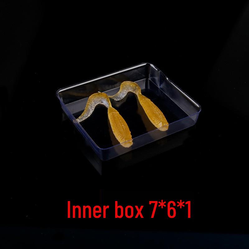 Прозрачный биоразлагаемый герметичный пакет с алюминиевым покрытием для упаковки рыболовных приманок