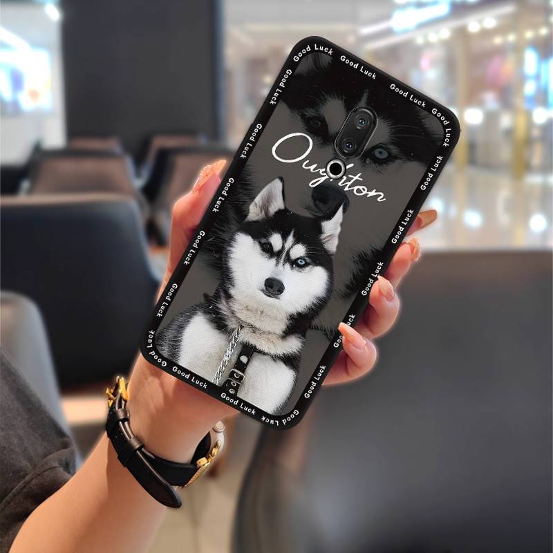 Protective Cute Phone Case For Meizu 15/15 Lite Cartoon Full Wrap Dirt-resistant Waterproof TPU Phone Pouch Anti-knock