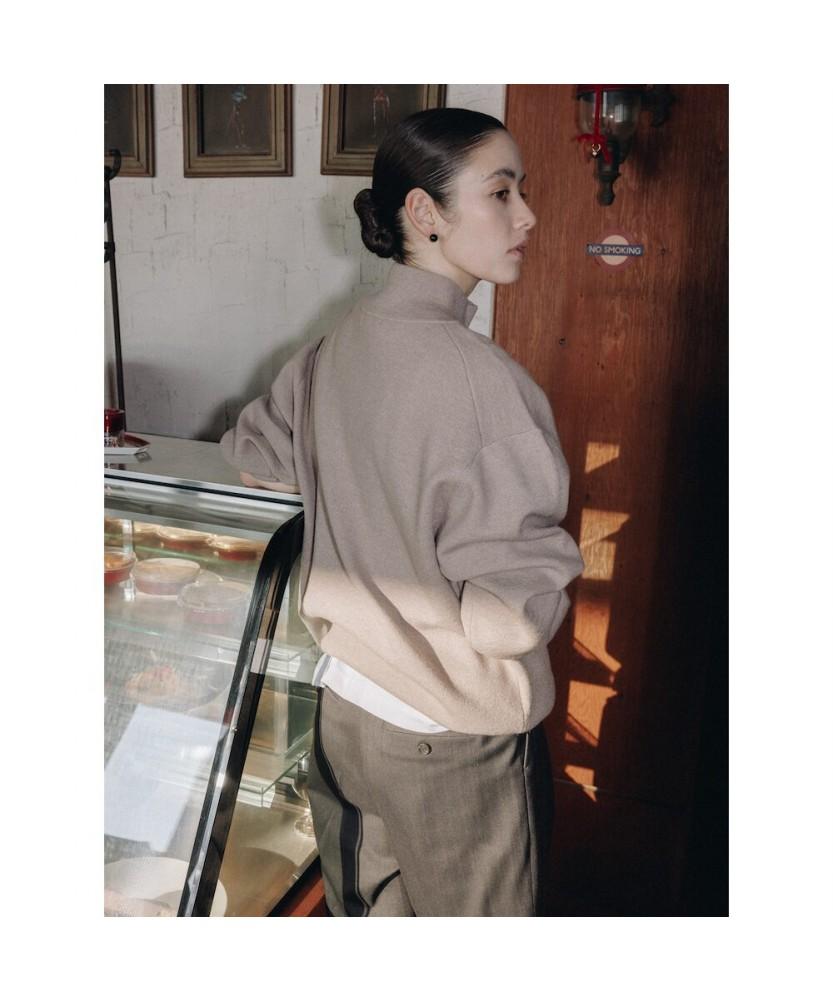 Diaepeocheo 90S Quarter Zipup Knit Top Brown (Ta6251A06D)