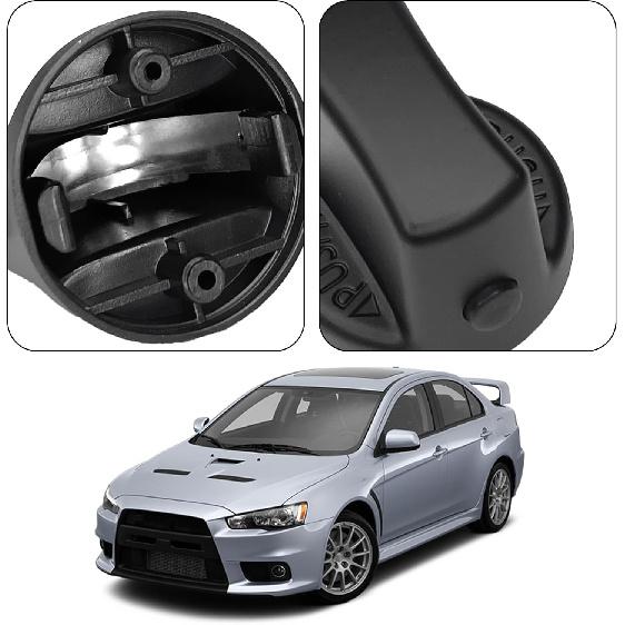 Ignition Key Knob Push Turn Switch & Insert Set for Mazda CX-9, CX7, 6, Mitsubishi Lancer 2008-2017, Outlander 2007-2013, Keyless Ignition Start