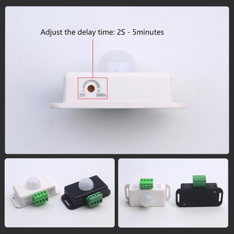 Automatic Lighting manager With 120° Coverage 4A Output For Cabinets Closets Shelves Easy Installation