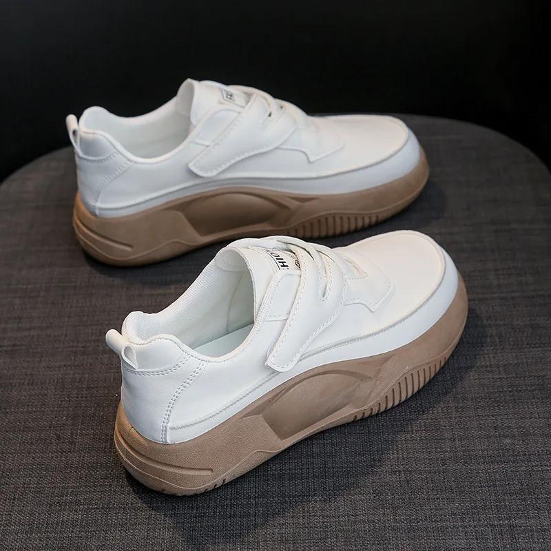 Fashion Women Casual Shoes 2025 New Design Women's Vulcanized Shoes Retro Sports Shoes Fashion Chunky Sneakers Female