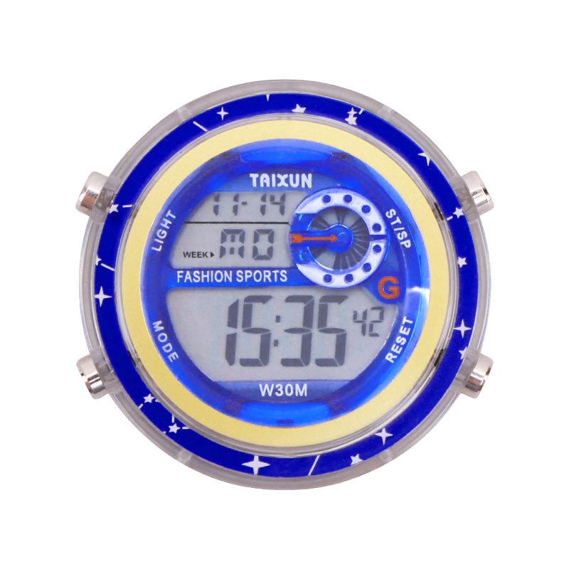 Motorcycle Digital Clock Waterproof Stick On Motorbike Dashboard Clock Mini Watch for Motorcycle Car Bike Boat Universal Fit