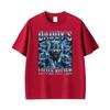 Daddys Kleines Kätzchen Wolf Lustiges Gotisches Meme Grafik T-Shirt Unisex Vintage Übergroße T-Shirts Unisex Lässige Oberteile T-Shirt Streetwear